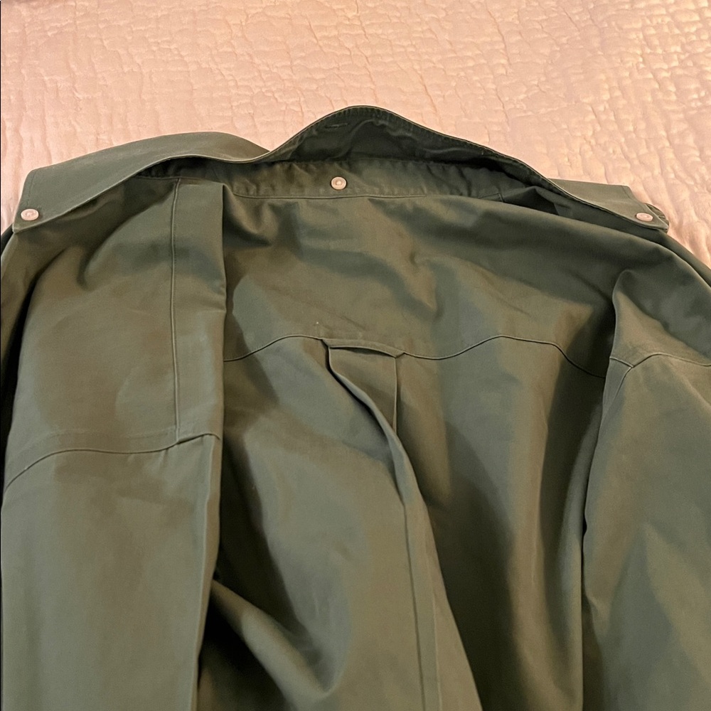 Nordstrom Sage Button-Up Shirt men’s smart care sailboat logo S - Picture 4 of 8